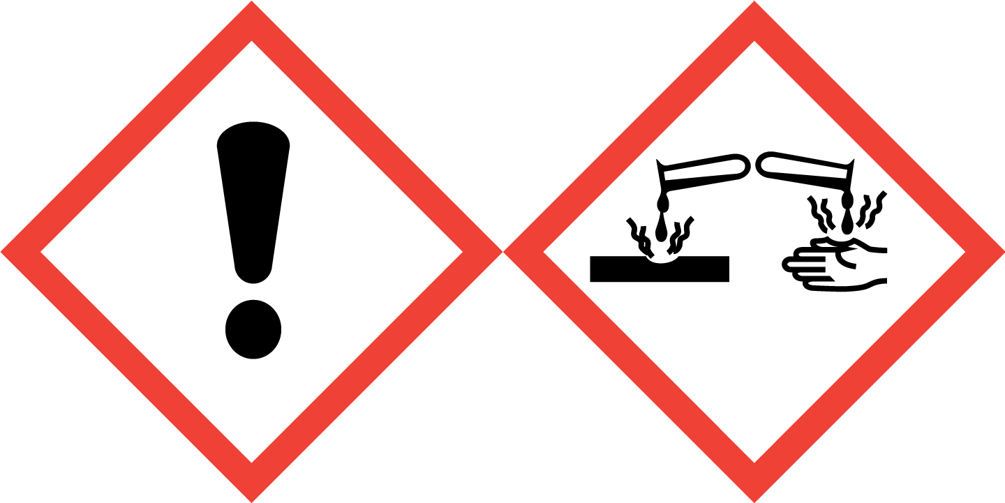 FARA. Skadligt vid förtäring. Orsakar allvarliga ögonskador. 