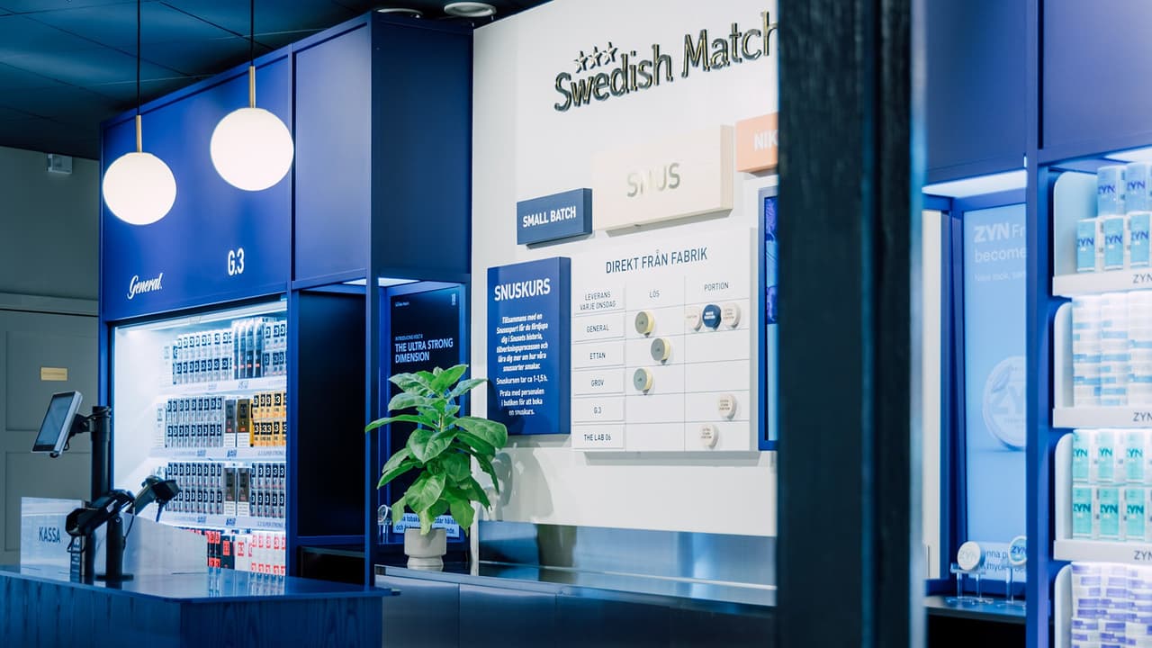 Snusbutik i Strömstad | Store Nordby | Swedish Match 