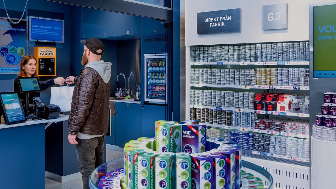 Snusbutik i Storlien