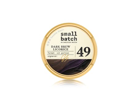 Nyhet: Small Batch No. 49 Dark Brew Licorice White Portion