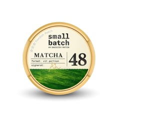 Nyhet: Small Batch No. 48 Matcha